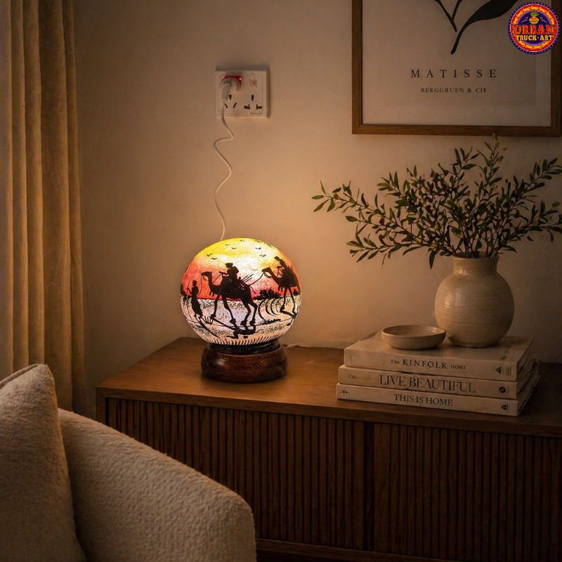 Dubai Camel Skin lamp