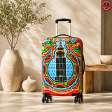 Empire State Truck Art Hand Painted Suitcase