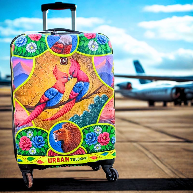 Personalized Painted Trolley Bag