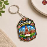 Faisalabad Acrylic Keychain