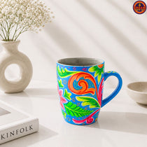 Fern Ceramic Hand Painted Mug