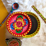 Fire Hand Painted Handi
