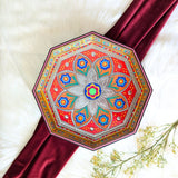 Unique and Cultural Wooden Octagon Tray