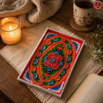 Four Roses Wooden Tray