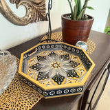 Unique and Cultural Wooden Octagon Tray