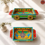 Gold Dust Tray On Wheels