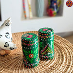 Green Bunki Salt Shaker