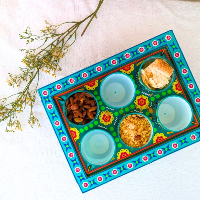 Green Dry Fruit Cart