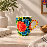 Green Leaf Truck Art Mug