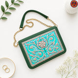 Green Truck Art Clutch