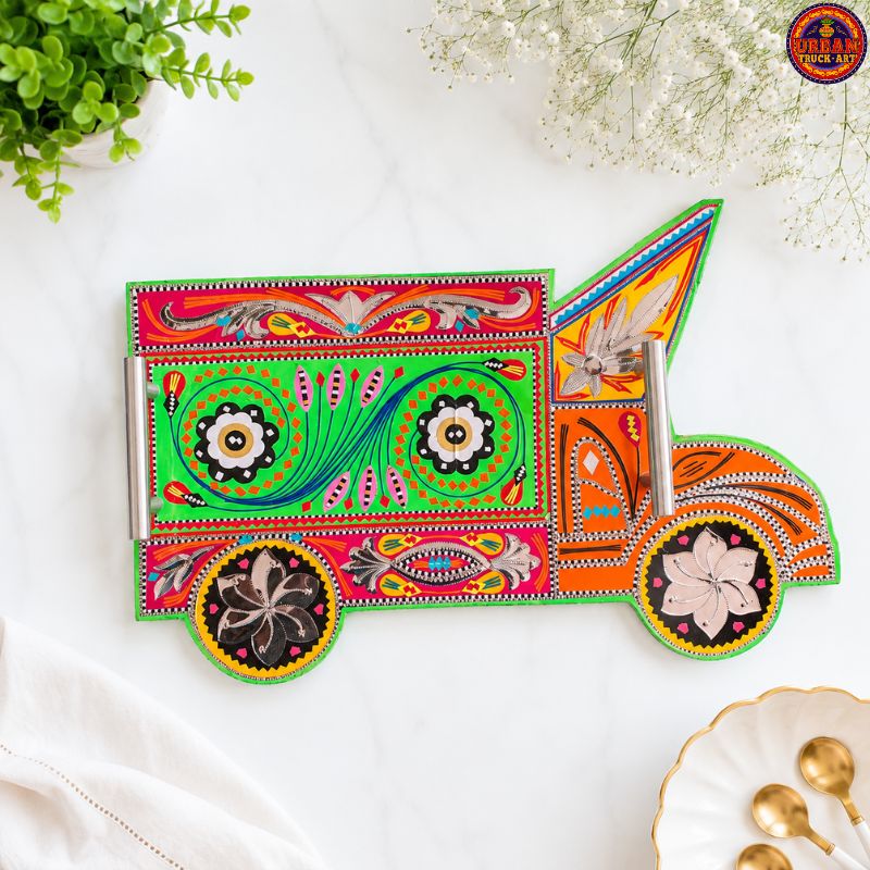 Green Truck Tray