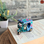 Green & Blue Truck Art Mini Rickshaw