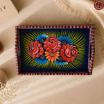 Flower Hand Painted Truck Art Tray