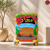 Handpainted Truck Personalised Suitcase