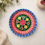 Horizon Hand Painted Flower Thaal