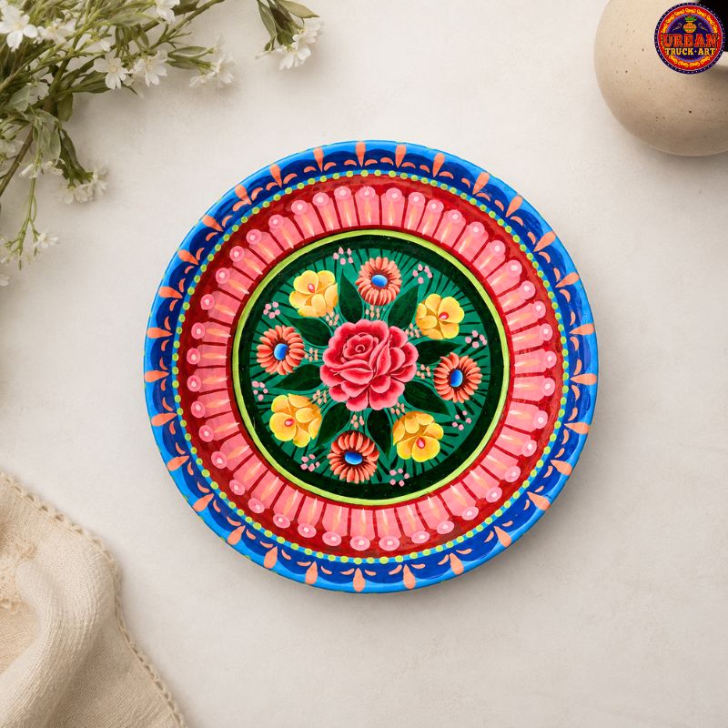 Horizon Hand Painted Flower Thaal