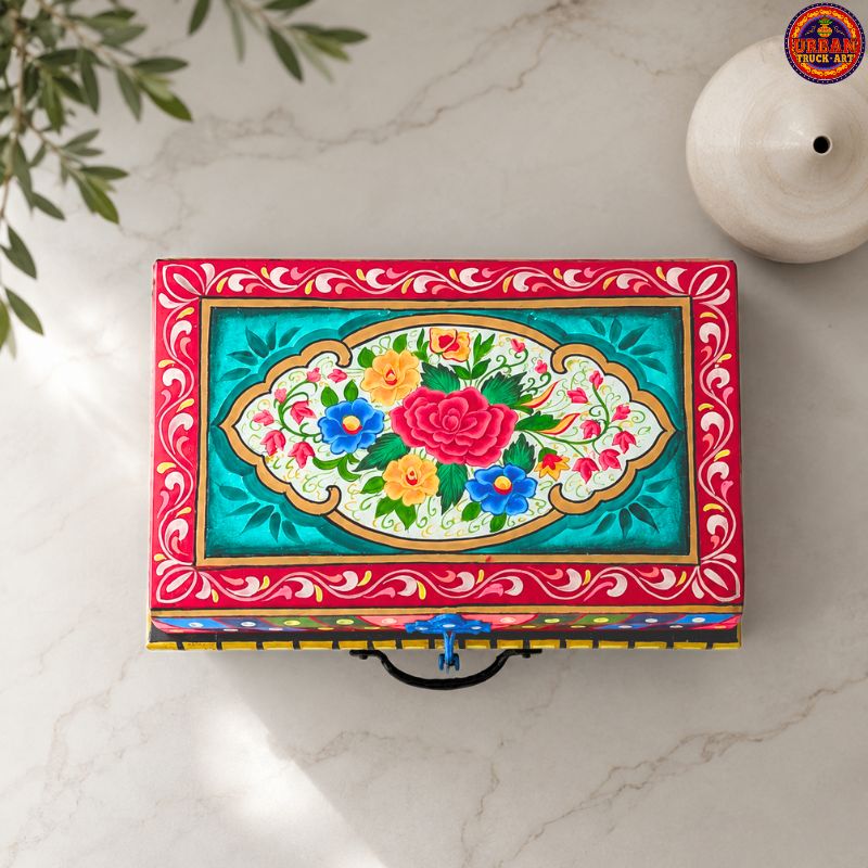 Hunza Cultural Hand Painted Trunk 