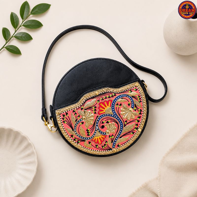Intricate Pink Bag Online
