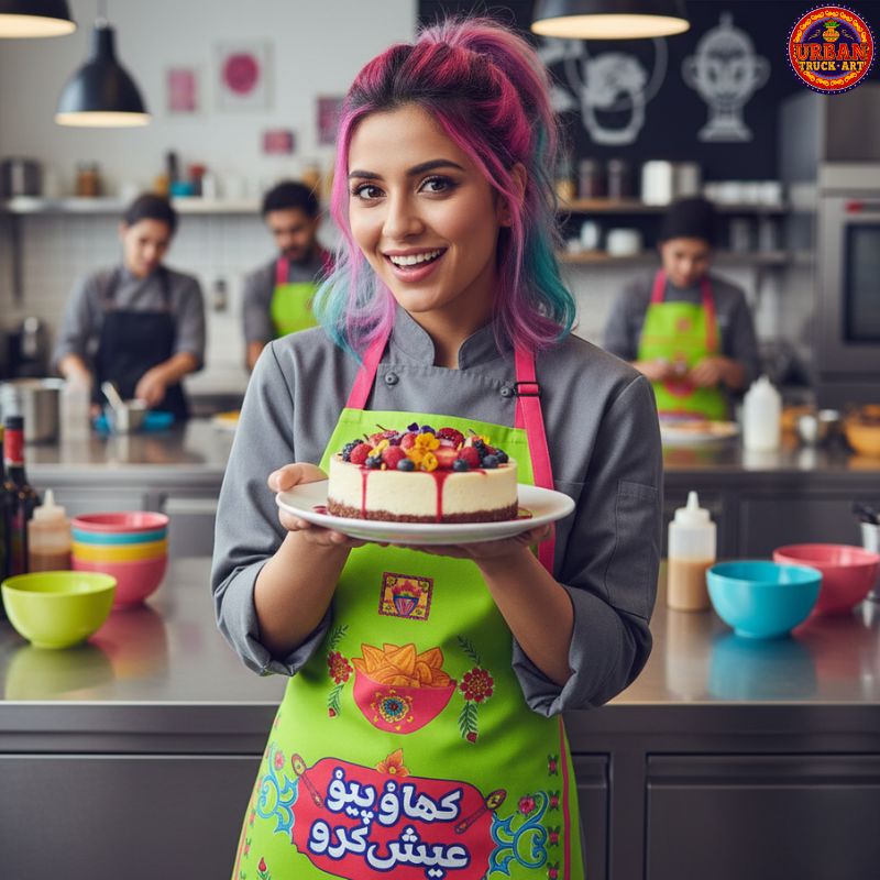 Khao Piyo Artistic Kitchen Apron