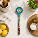 Aqua Wooden Spoon