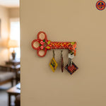 Red Truck Art KeyHolder