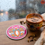 Magenta Tea Coaster
