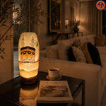 Mecca Camel Skin Side Lamp