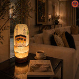Mecca Camel Skin Side Lamp