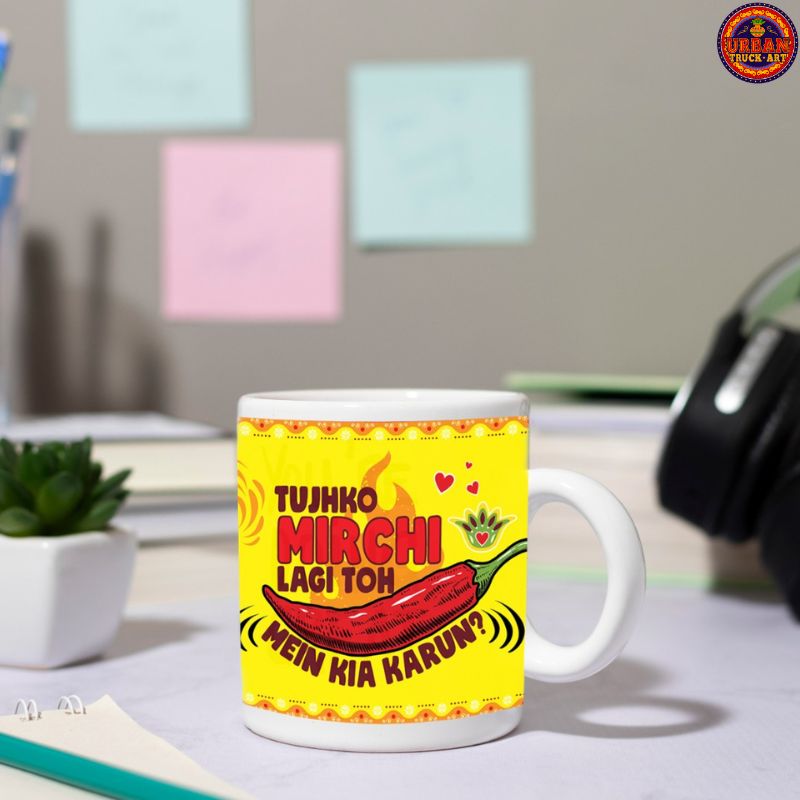 Tujko Mirchi Lagi Mug