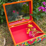 Flower Hand Painted Jewelrybox