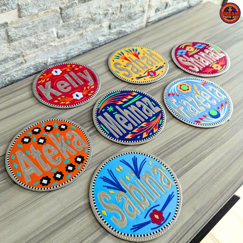 Personalised Name Coasters