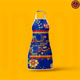 Blue Truck Art Apron