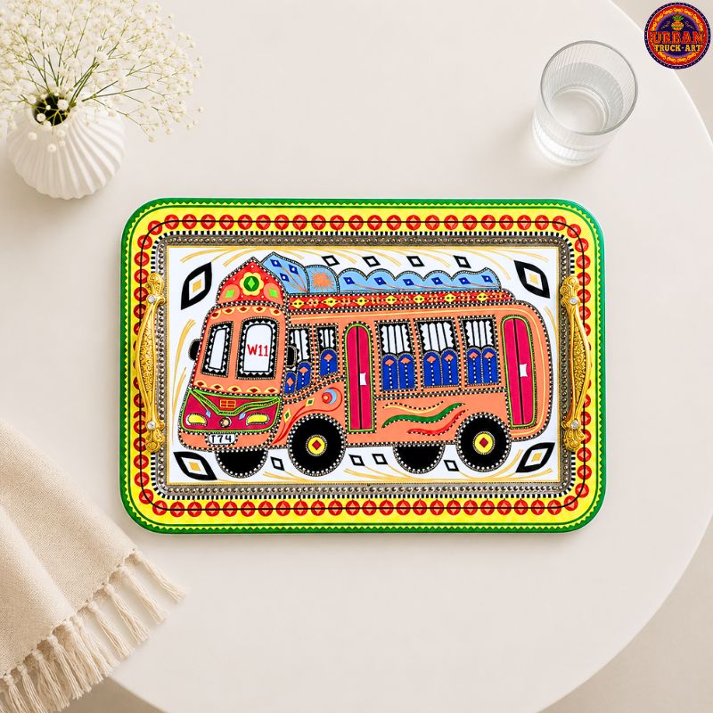 Orange Bus Tray