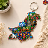 Pakistan Truck Art Keychain