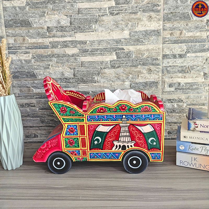 Hand Painted Truck Art Tissue Truck
