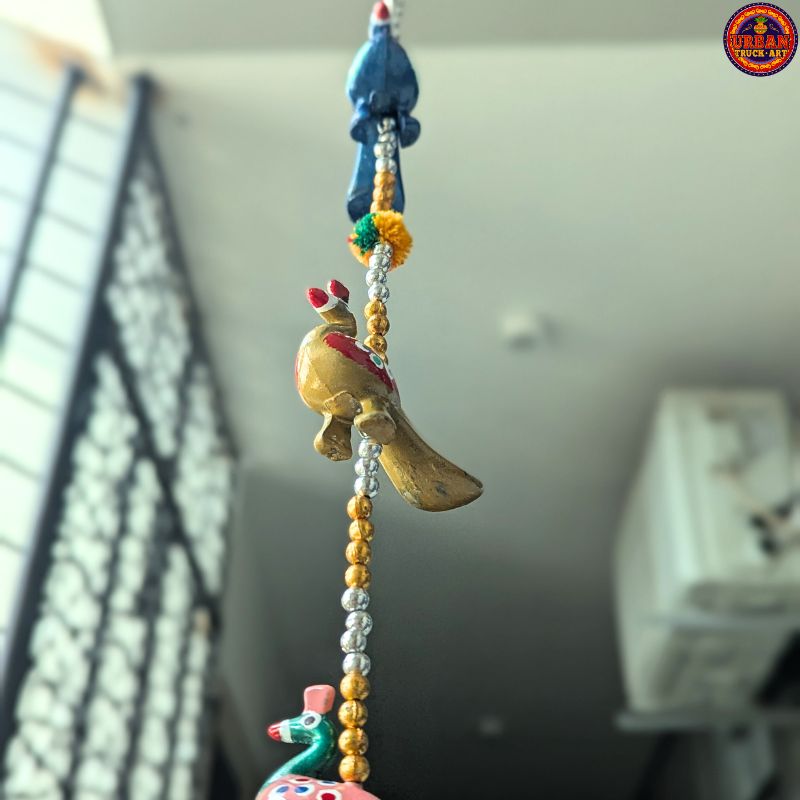 Multi Peacock Hanging