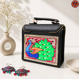 Peacock Truck Art Crossbody bag