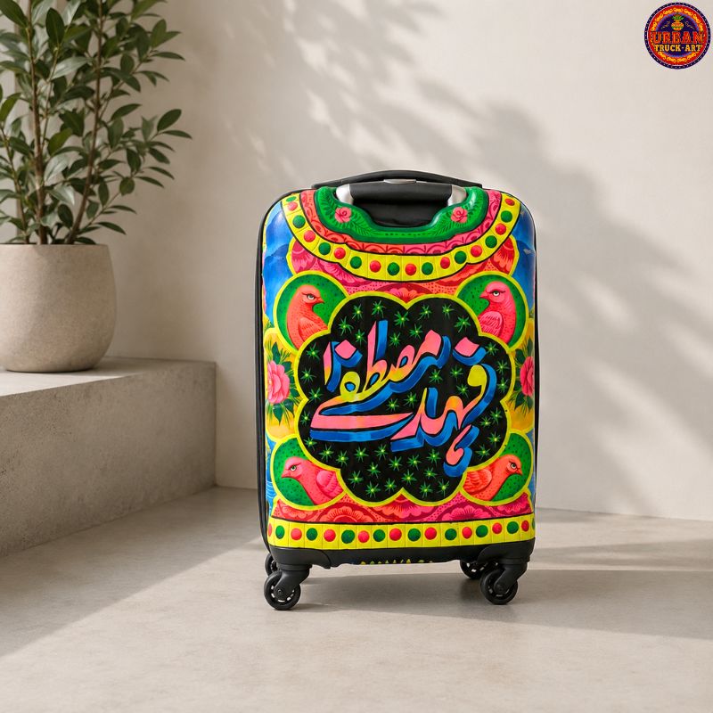 Truck Art Painted Trolley Bag