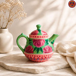 Pink Ceramic Teapot