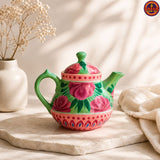 Pink Ceramic Teapot