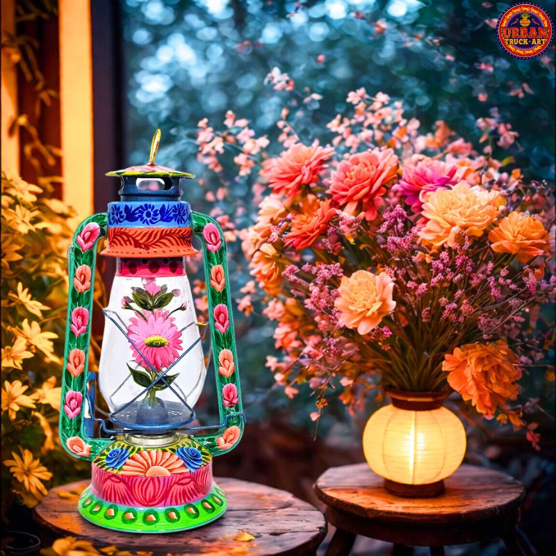 Pink Flower Lantern