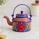 Purple Flower Teapot