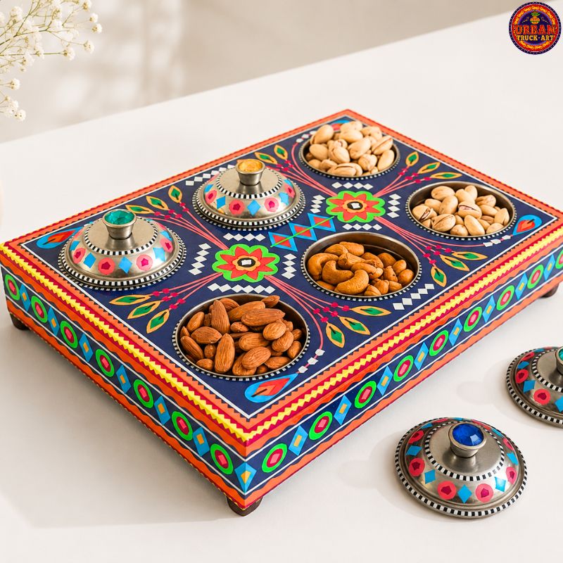 Purple Dry Fruit and Masala Box