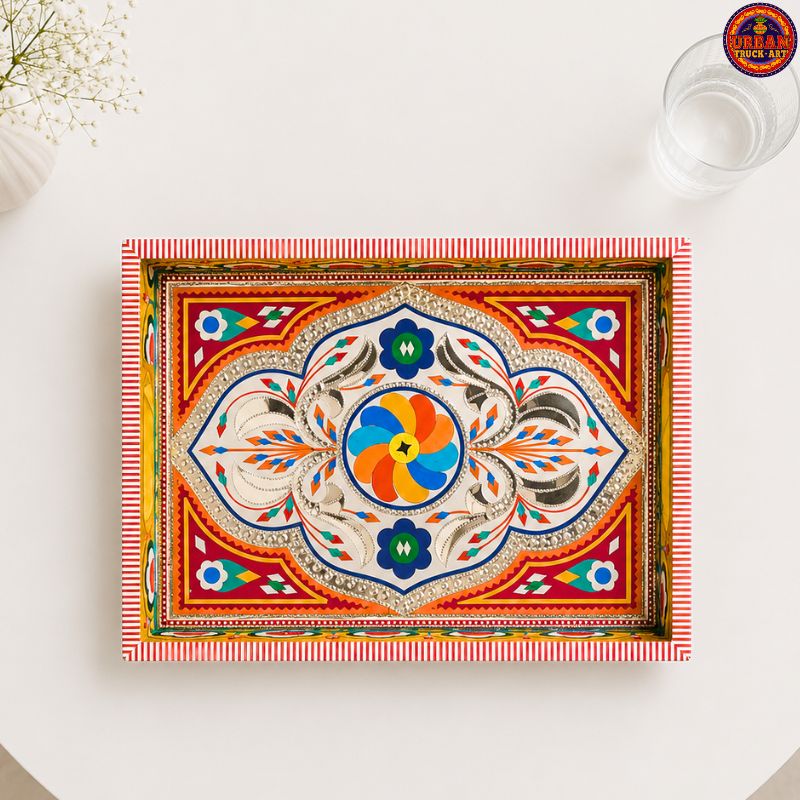 Rainbow Wooden Tray