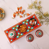 3 Katori Red Nimco Box