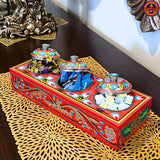Hand painted Nimco Box, Sweet Box, Truck Art