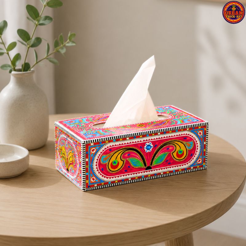 Redhandmade tissue Box holder