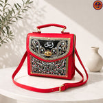 Red Personalised Truck Art Handbag
