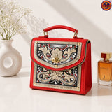 Red Royal Truck Art Handbag