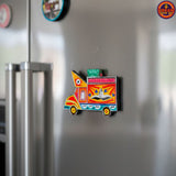 Automobile Truck Art Fridge Magnets